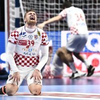 Slavlje hrvatskih rukometaša nakon pobjede nad Norveškom i ulaska u finale Eura