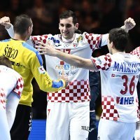 Slavlje hrvatskih rukometaša nakon pobjede nad Norveškom i ulaska u finale Eura