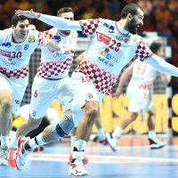 Slavlje hrvatskih rukometaša nakon pobjede nad Norveškom i ulaska u finale Eura