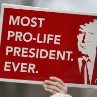 Donald Trump na Hodu za život