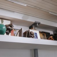 David Maljković, postavljanje izložbe 'S kolekcijom'