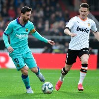 La liga, Valencia - Barcelona