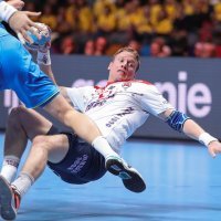 EP u rukometu, utakmica za treće mjesto, Slovenija - Norveška (Magnus Gullerud)