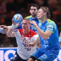 EP u rukometu, utakmica za treće mjesto, Slovenija (Jure Dolenec) - Norveška