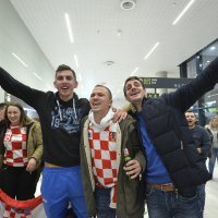 Doček srebrnih rukometaša po povratku s Eura u zračnoj luci 'Dr. Franjo Tuđman'