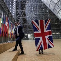 Skidanje britanske zastave u Europskoj komisiji