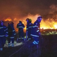 Požar u Glibuši kod Metkovića