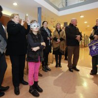 Izložba pokladnih maski u gradskoj knjižnici u Šibeniku