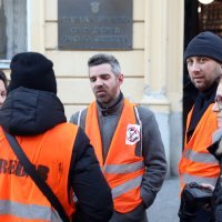 Prosvjed protiv izmjena GUP-a ispred zagrebačke skupštine