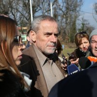 Zagreb: Gradonačelnik Milan Bandić sa suradnicima obišao sanjkalište na Cmroku