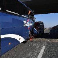 Prometna nesreća na autocesti kod Babine Grede, sedmero ljudi završilo u bolnici