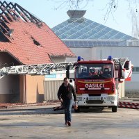 Brežice: Izgorio dio termalne rivijere u Termama Čatež