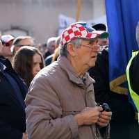 Branitelji su se okupili na prosvjedu u Samoboru. Prosvjeduju protiv gradonačelnika Kreše Beljaka