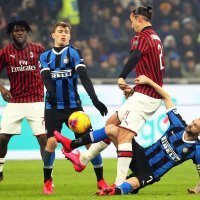 Inter (Nicolo Barella, Marcelo Brozović) - Milan (Zlatan Ibrahimović)