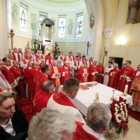 Andrej Plenković, Gordan Jandroković i ministri u Krašiću na 60. obljetnici smrti Alojzija Stepinca