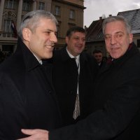 Bivši srbijanski predsjednik Boris Tadić i bivši premijer Ivo Sanader