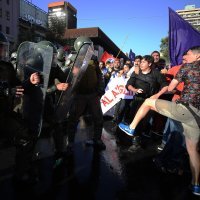 Prosvjed 2018. u Santiagu u obranu litija kao 'strateškog nacionalnog dobra'