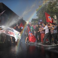 Prosvjed 2018. u Santiagu u obranu litija kao 'strateškog nacionalnog dobra'