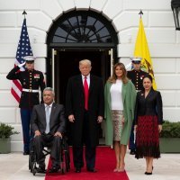 Melania Trump i prva dama Ekvadora, Rocio Gonzales Navas
