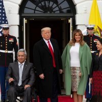 Melania Trump i prva dama Ekvadora, Rocio Gonzales Navas