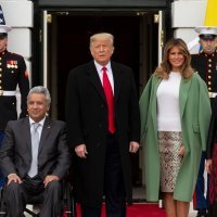 Melania Trump i prva dama Ekvadora, Rocio Gonzales Navas
