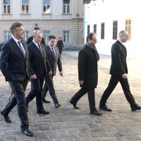 Plenković s ministrima dolazi u Banske dvore