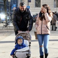 Goran i Nives Ivanišević sa sinom Oliverom