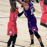 NBA, All Star, Rising Star Challenge, Svijet (Brandon Clarke) - Amerika (Ja Morant)