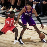 NBA, All Star, Rising Star Challenge, Svijet (Rui Hachimura) - Amerika (Kendrick Nunn)