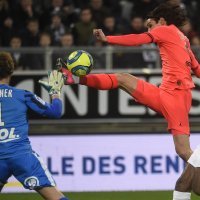 Amiens (Regis Gurtner) - PSG (Edinson Cavani)