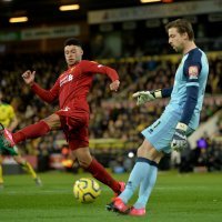 Norwich City (Tim Krul) - Liverpool (Alex Oxlade Chamberlain)