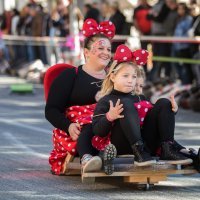 Opatija: Balinjerada, uzbudljiva utrka maškara na vozilima s kugličnim ležajevima