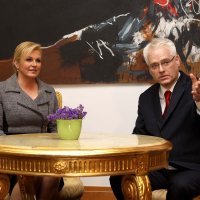 Ivo Josipović i Kolinda Grabar Kitarović: Primopredaja vlasti na Pantovčaku
