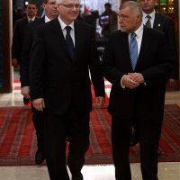 Stjepan Mesić i Ivo Josipović: Primopredaja vlasti na Pantovčaku