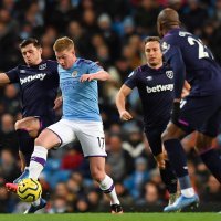 Manchester City - West Ham United, 19.2.2020.