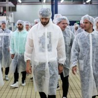 Dinamo posjetio tvornicu Kraš