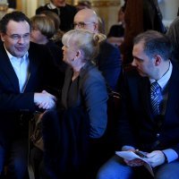 Sergio Mimica i supruga zagrebačkog gradonačelnika, Vesna Bandić