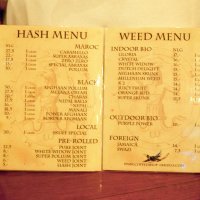 Amsterdam coffe shop