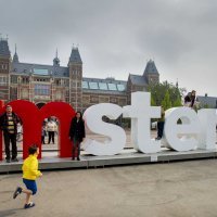 Turisti u Amsterdamu