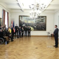 Predsjednik Sabora Gordan Jandroković primio je dobitnike nagrade Ponos Hrvatske