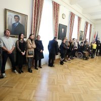 Predsjednik Sabora Gordan Jandroković primio je dobitnike nagrade Ponos Hrvatske