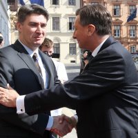 Zoran Milanović i Borut Pahor