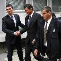 Zoran Milanović i Borut Pahor