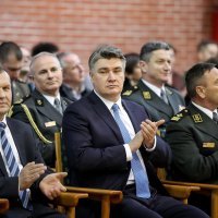 Zoran Milanović na 26. obljetnici osnutka Počasno-zaštitne bojna