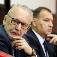 Ministar unutrašnjih poslova Davor Božinović i ministar zdravstva Vili Beroš