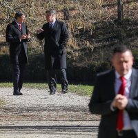 Susret Boruta Pahora i Zorana Milanovića