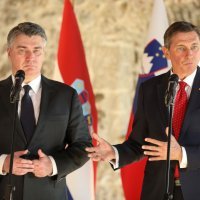 Otočec ob Krki: Konferencija za medije Zorana Milanovića i Boruta Pahora