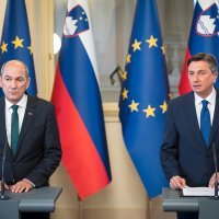 Janez Janša i Borut Pahor