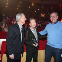 Ksenija Urličić sa suprugom Ivom i Brankom Uvodićem