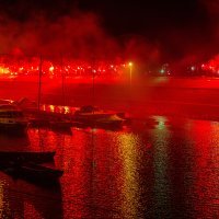 Bakljada Kohorte povodom 73. rođendana nogometnog kluba Osijek